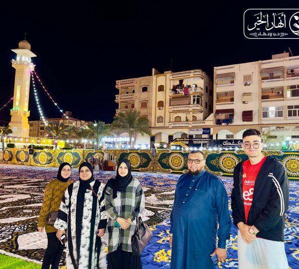 تجهيز ساحة المجمع الإسلامي لأداء صلاة عيد الفطر المبارك